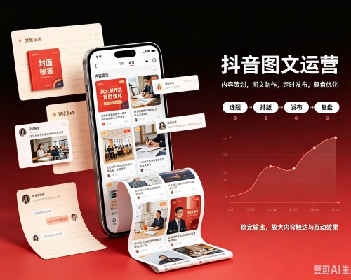 江岸抖音图文代运营服务